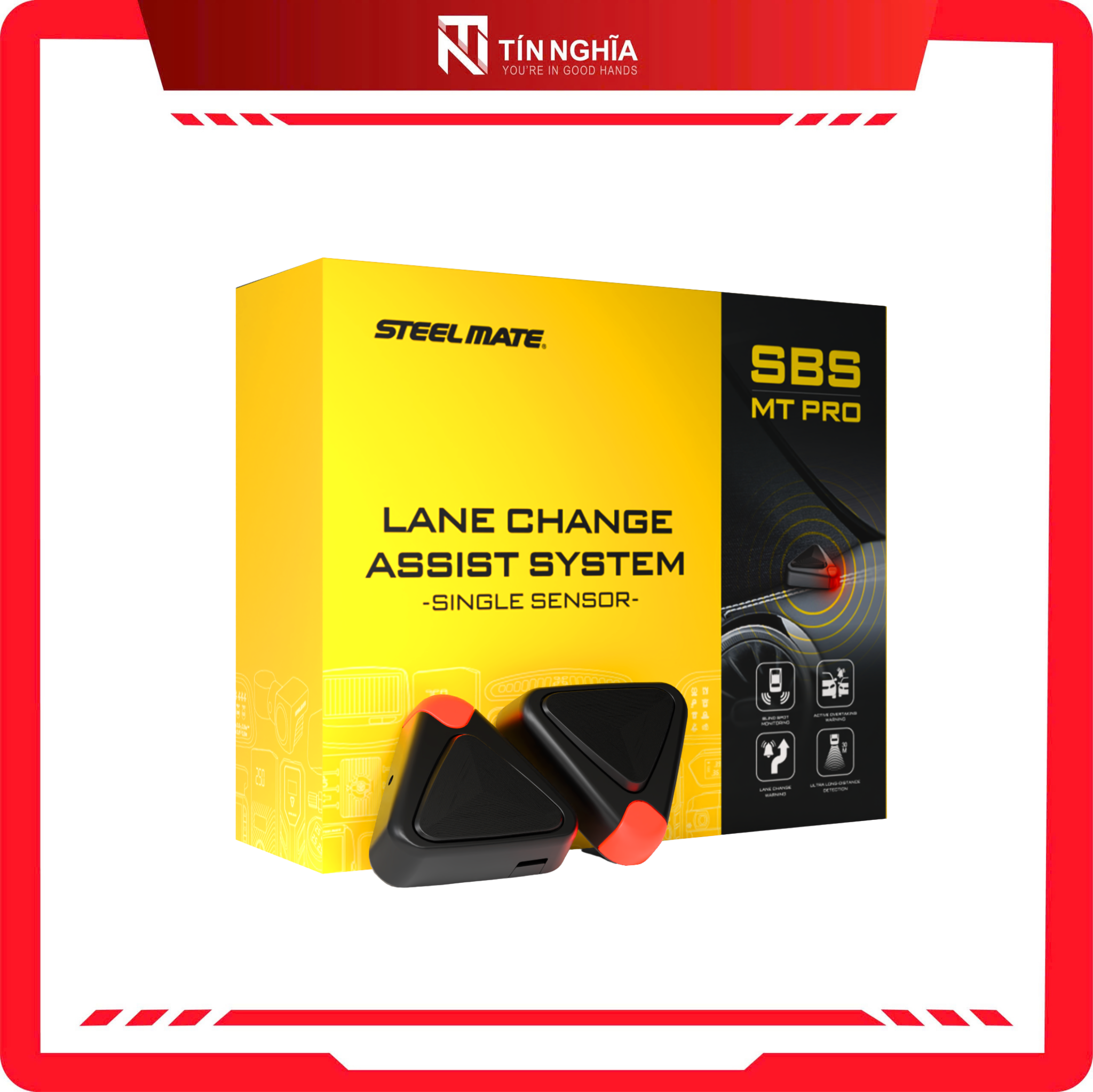 Cảnh báo điểm mù Steelmate SBS – MT PRO