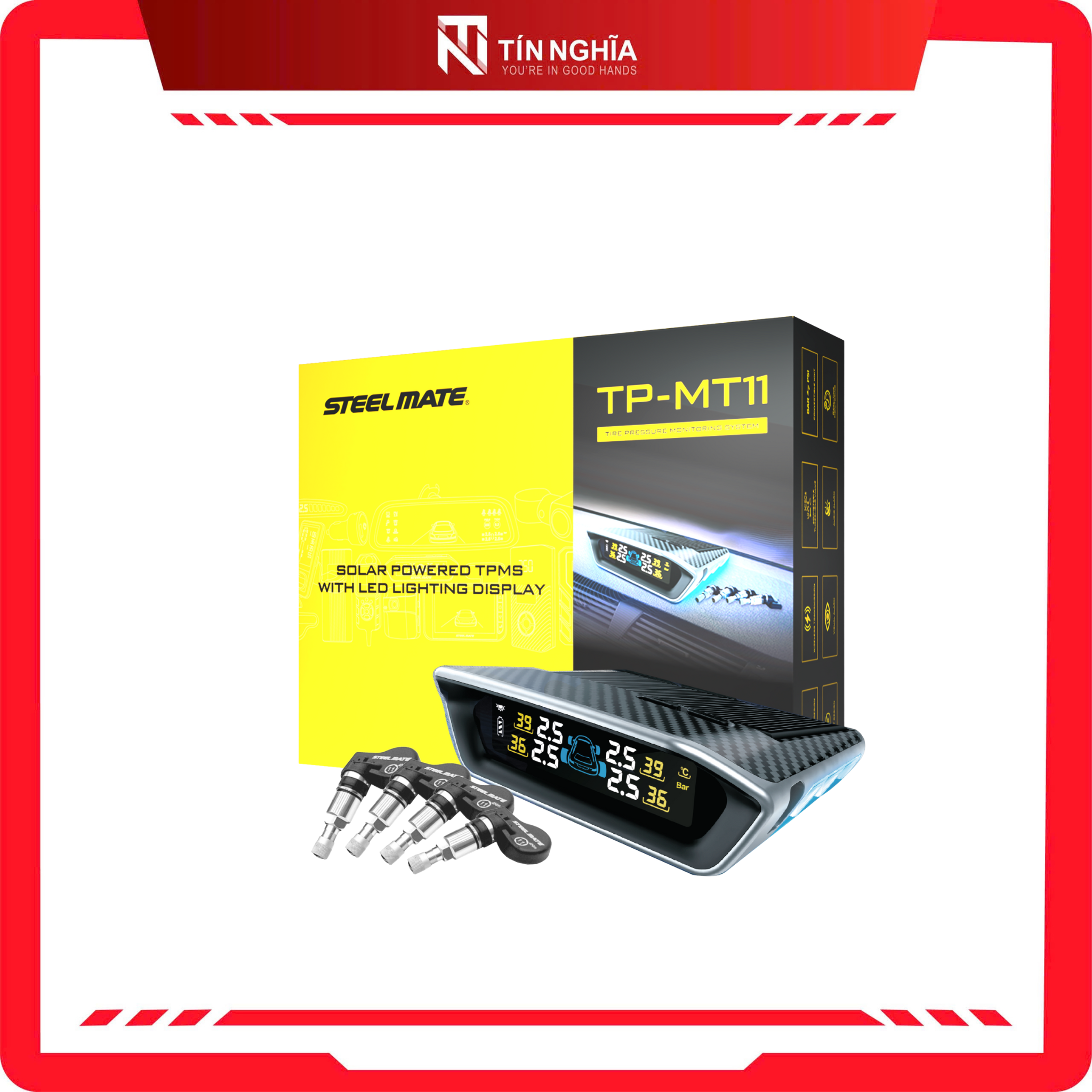Cảm biến áp suất lốp Steelmate TP- MT11