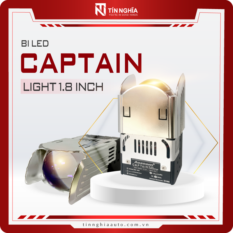Bi Led Aozoom Captain Light 1.8 inch